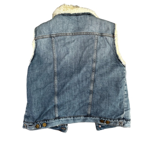 Aquaverde Denim Vest - Picture 2 of 5
